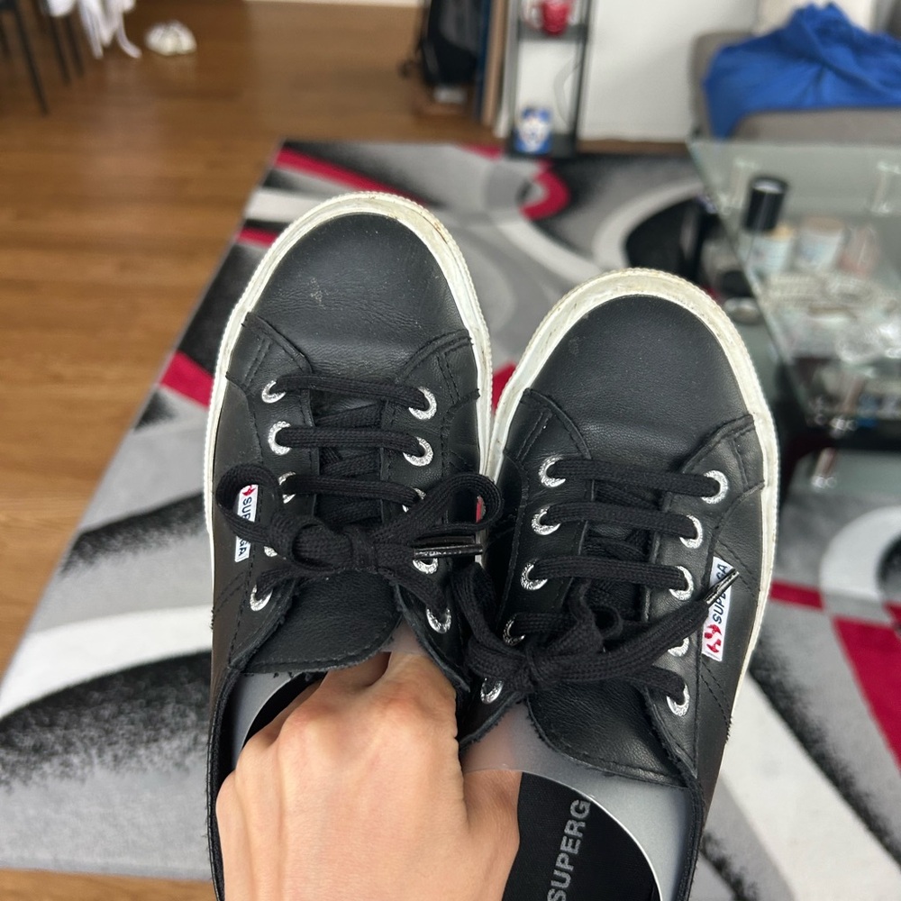 Superga Classic Black Sneakers